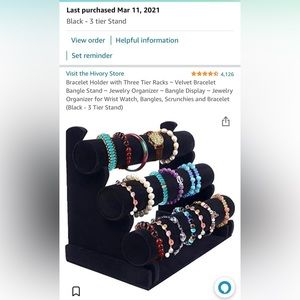 3 Tier Bracelet holder